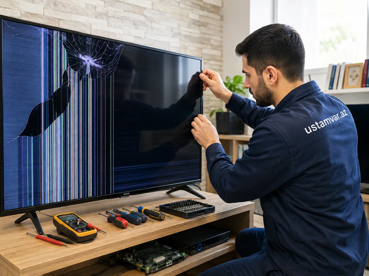 Televizor ekranı bərpa olunurmu?