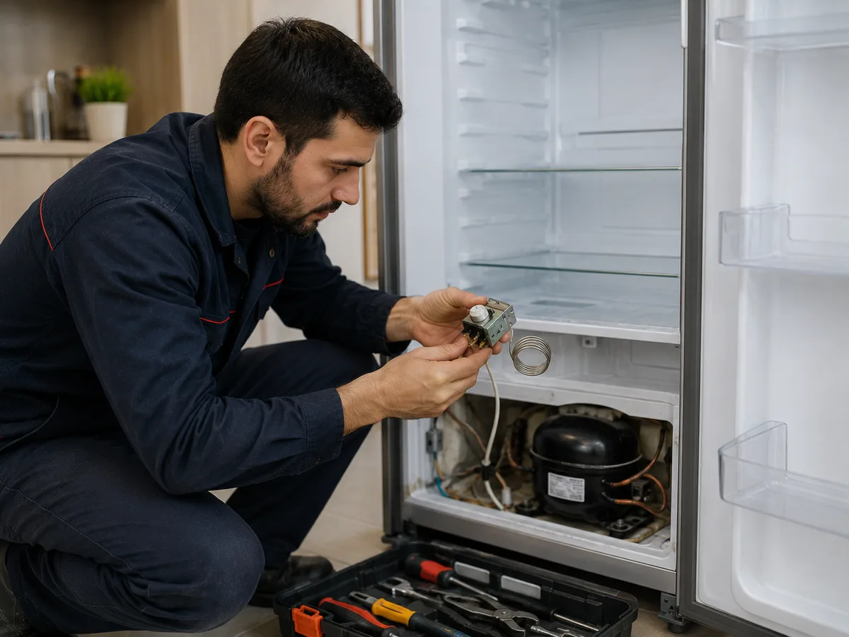 Soyuducu termostatı niyə işləmir?
