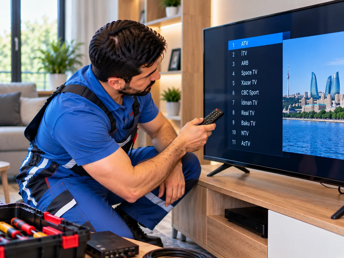 Televizor ustası: kanallar itib, yenidən necə yığılır?